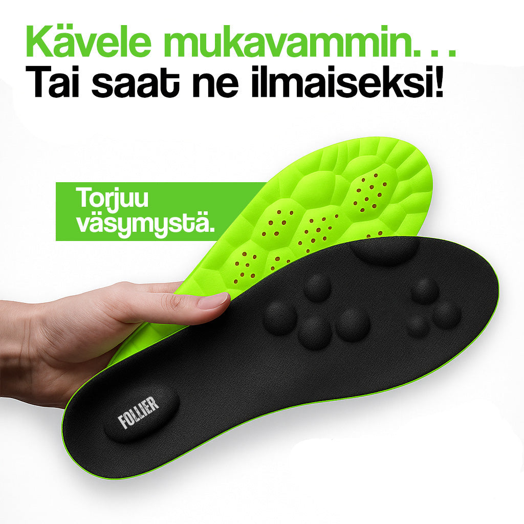 StepCloud Comfort pohjallisiaan